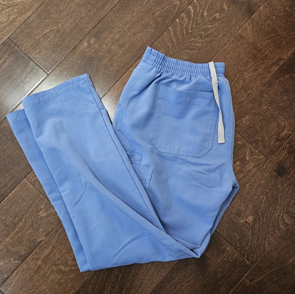 Figs Blue Scrub Pants
